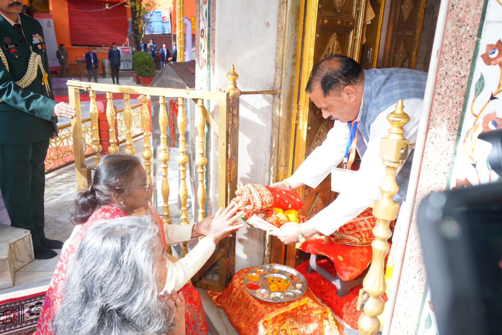 President Murmu visited Naina Devi