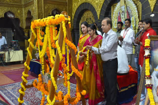 साईबाबा मंदिर परिसरात दत्त जयंती सोहळा