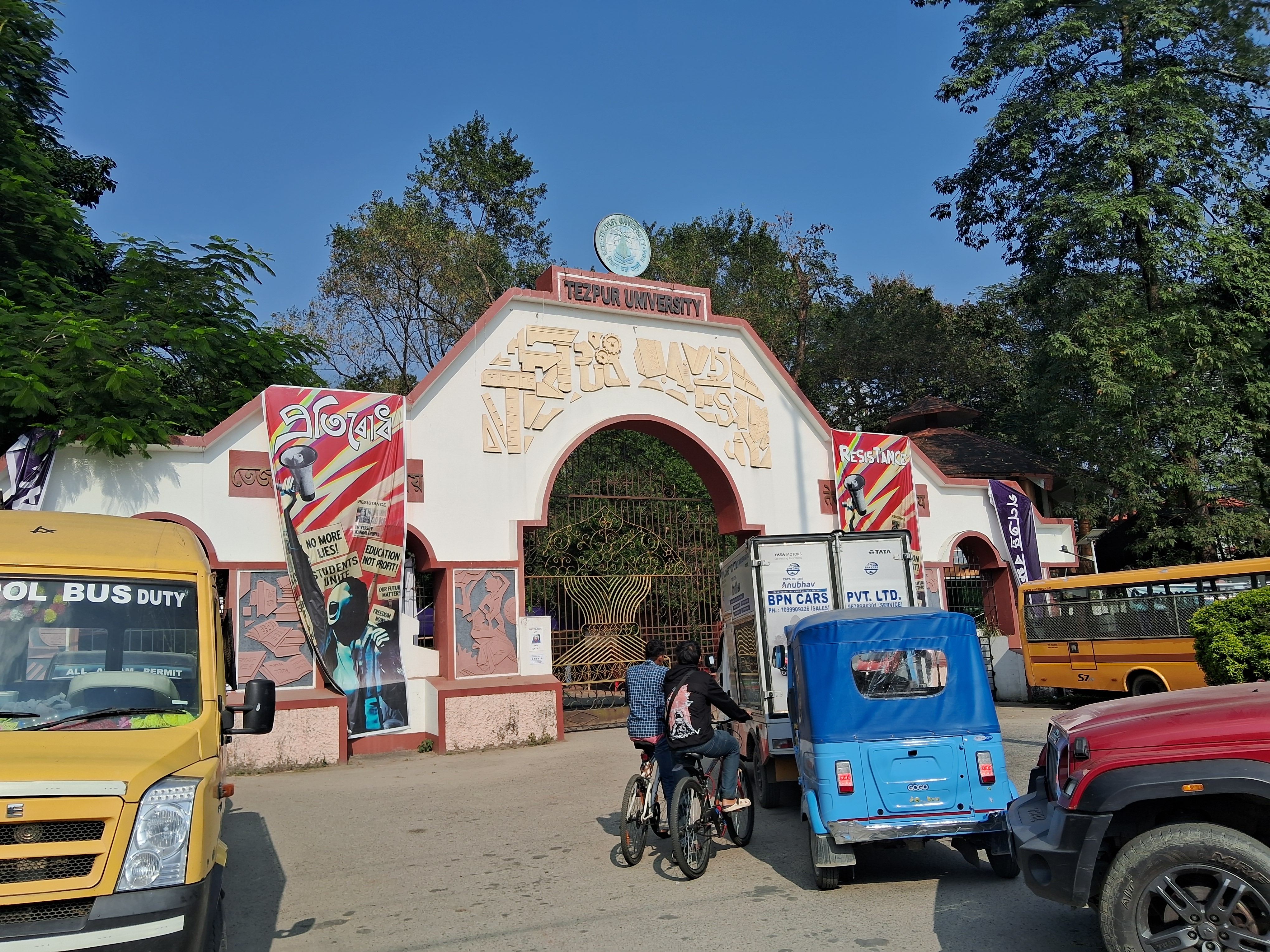 Tezpur University impasse