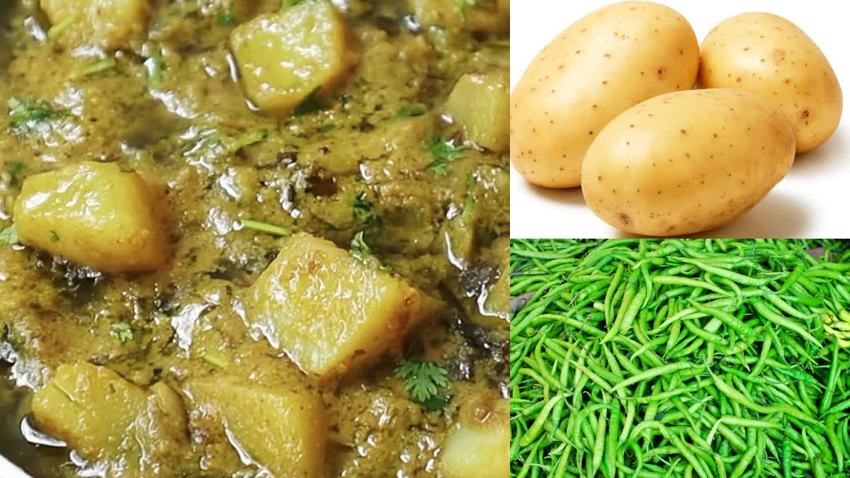 Aloo Curry with Pachi Karam