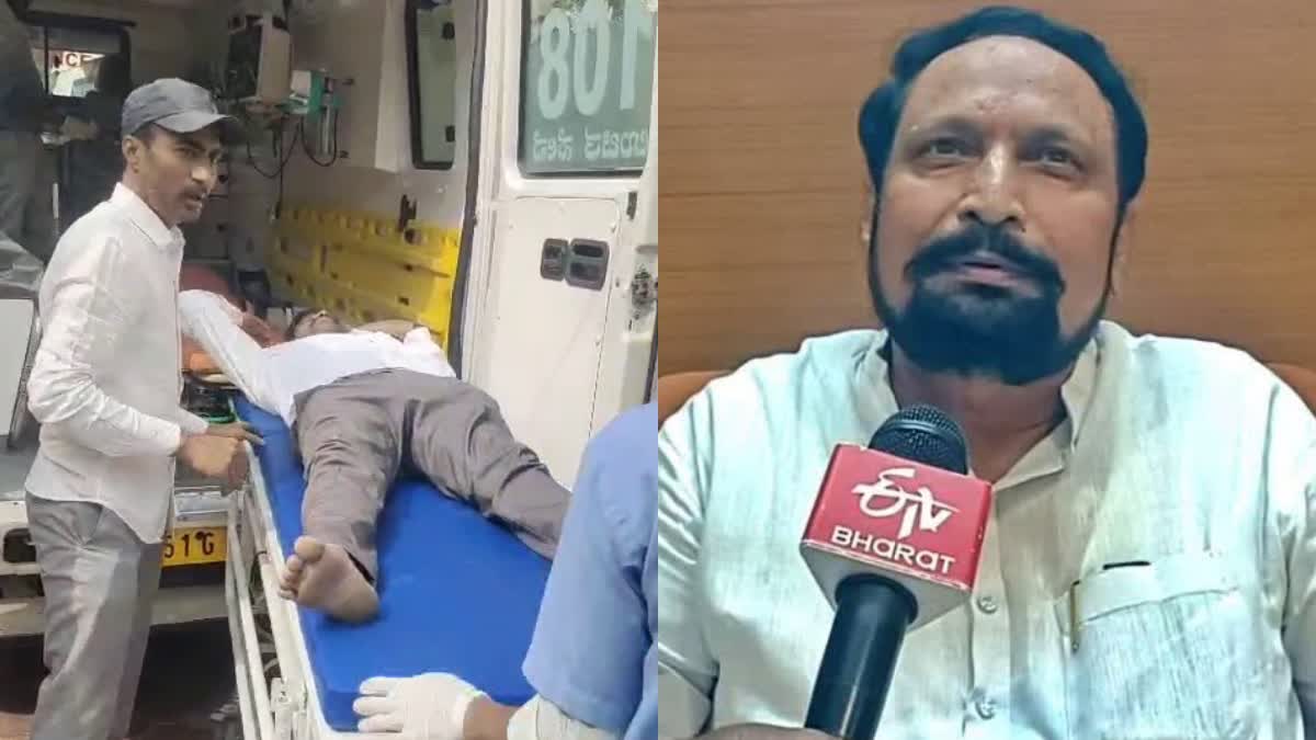 FIR AGAINST MLA LAXMAN SAVADI AND HIS SON ACCUSED OF ASSAULT.