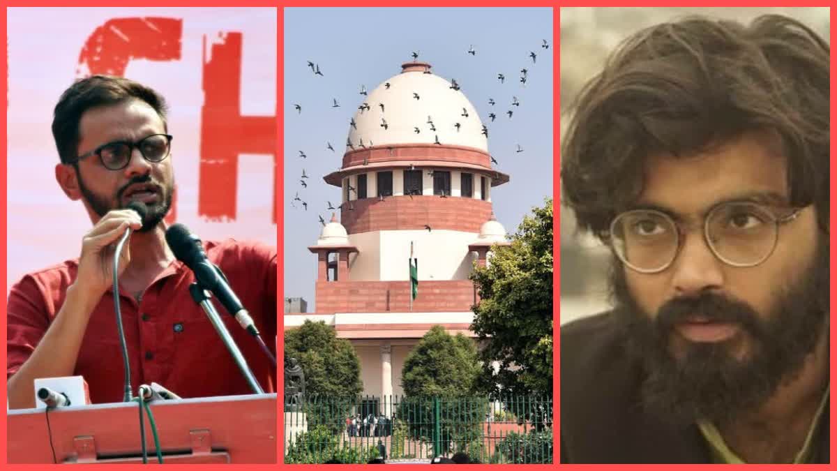 دہلی فسادات کیس: سپریم کورٹ نے عمر خالد اور شرجیل امام کو ضمانت دینے سے انکار کر دیا