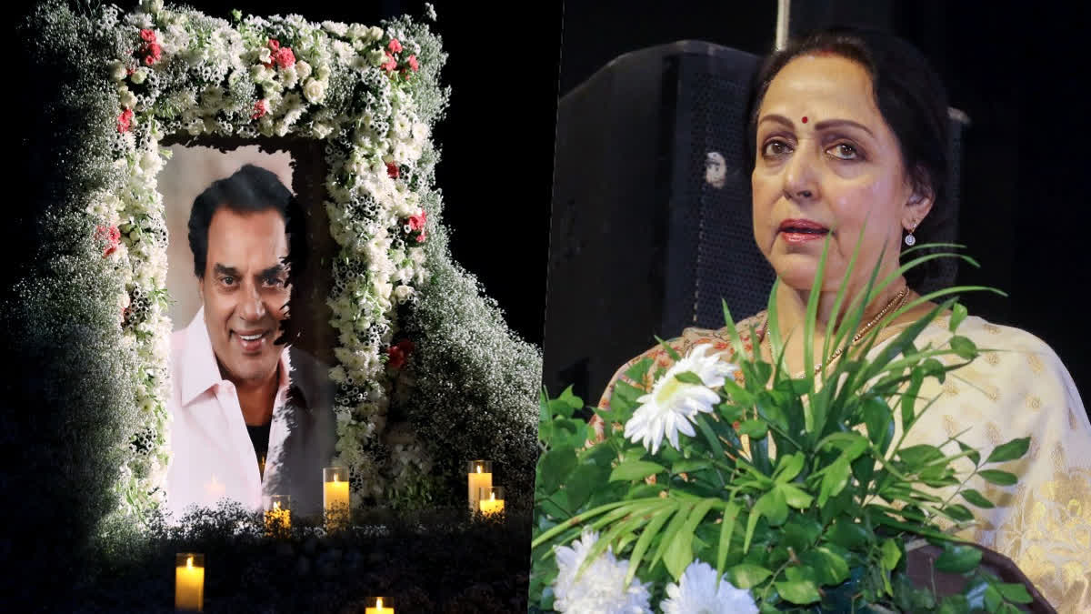 HEMA MALINI ON DHARMENDRA TWO PRAYER MEET