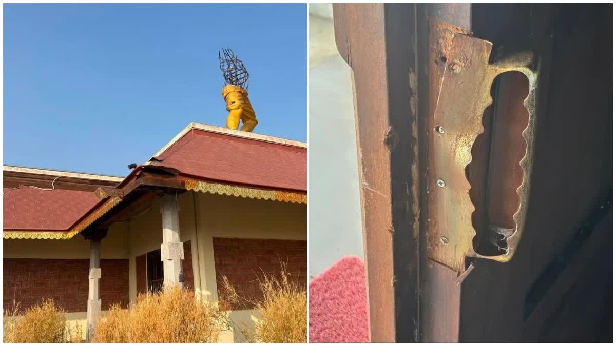 COPPER CLADDING THEFT