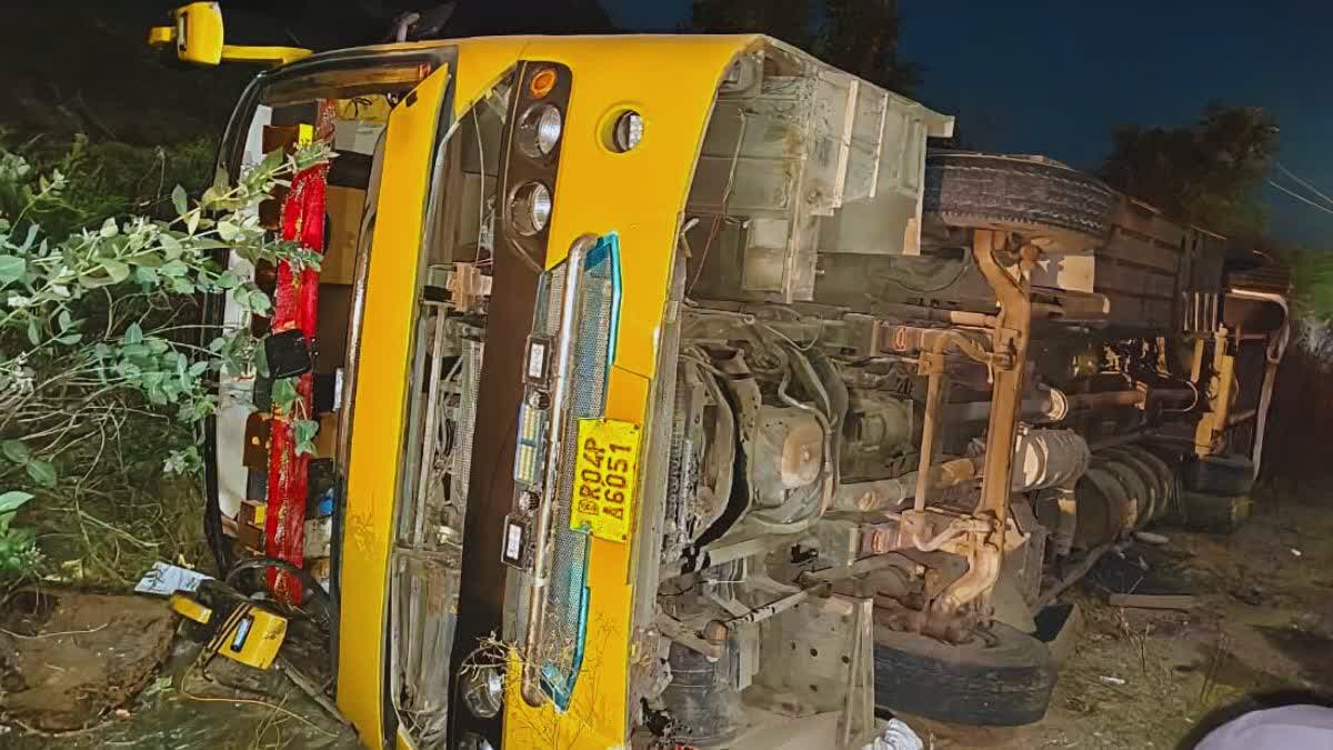 Bus accident in Rajasthan