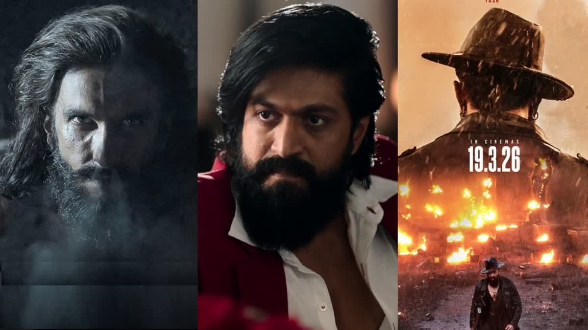 Ranveer Singh's Dhurandhar look, Yash's KGF look