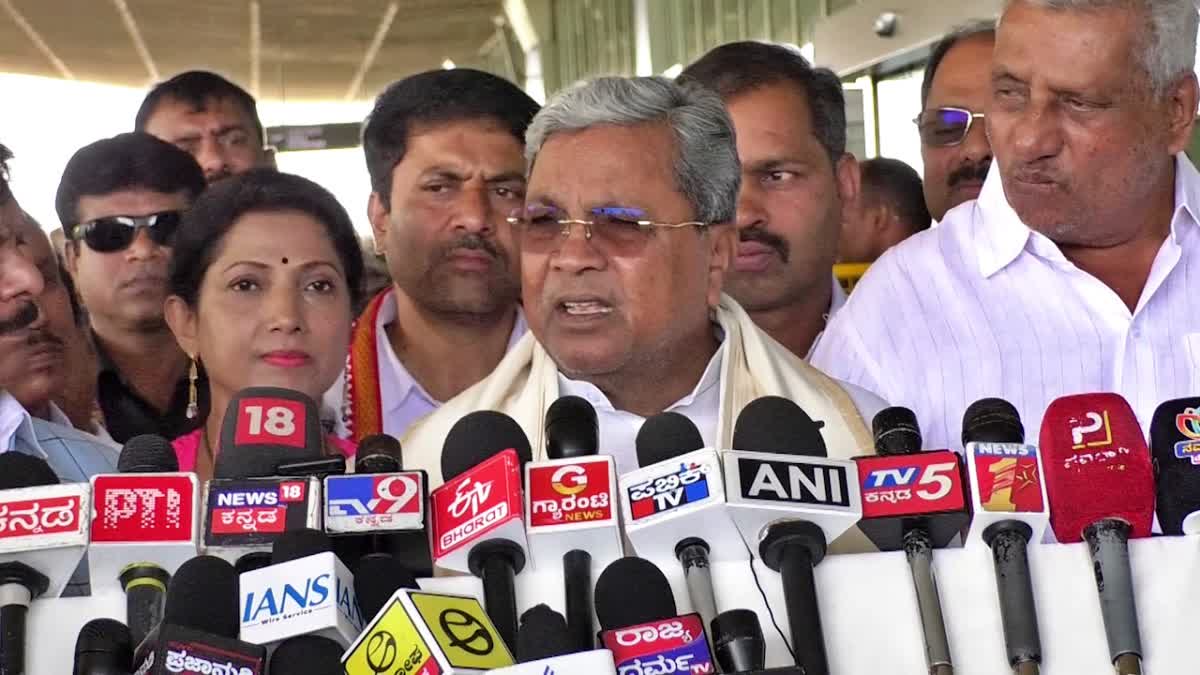 Chief Minister Siddaramaiah