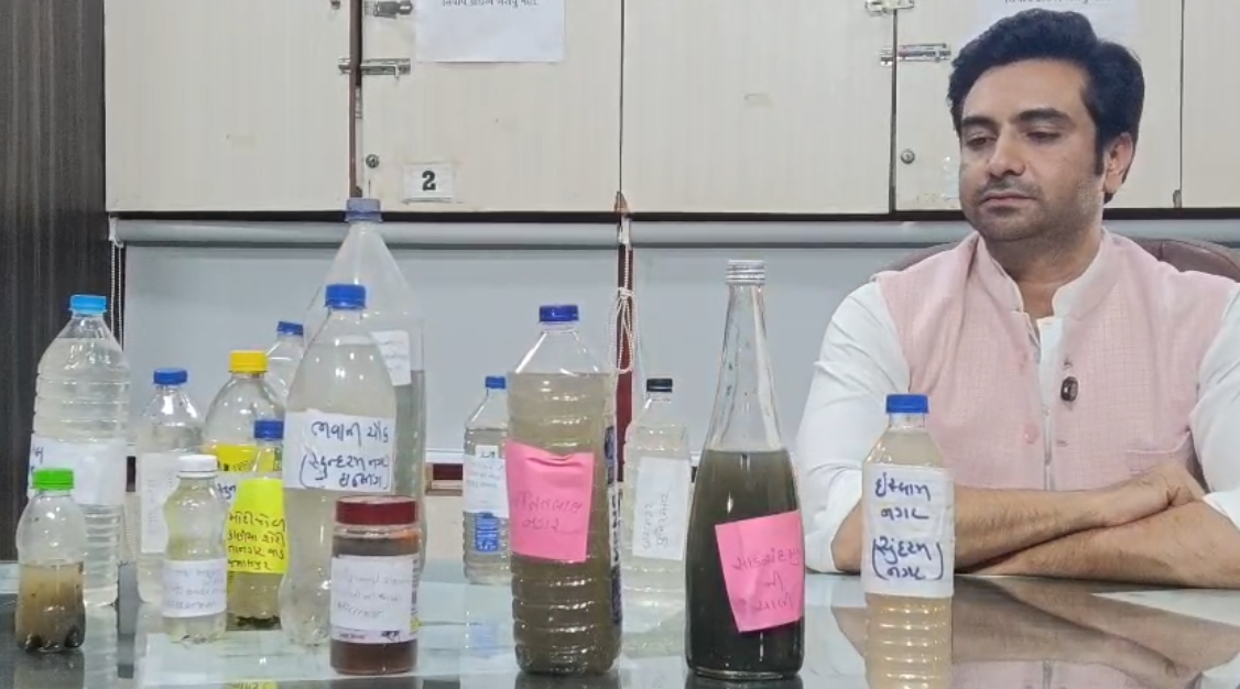 અલગ અલગ વિસ્તારોનું દૂષિત પાણી