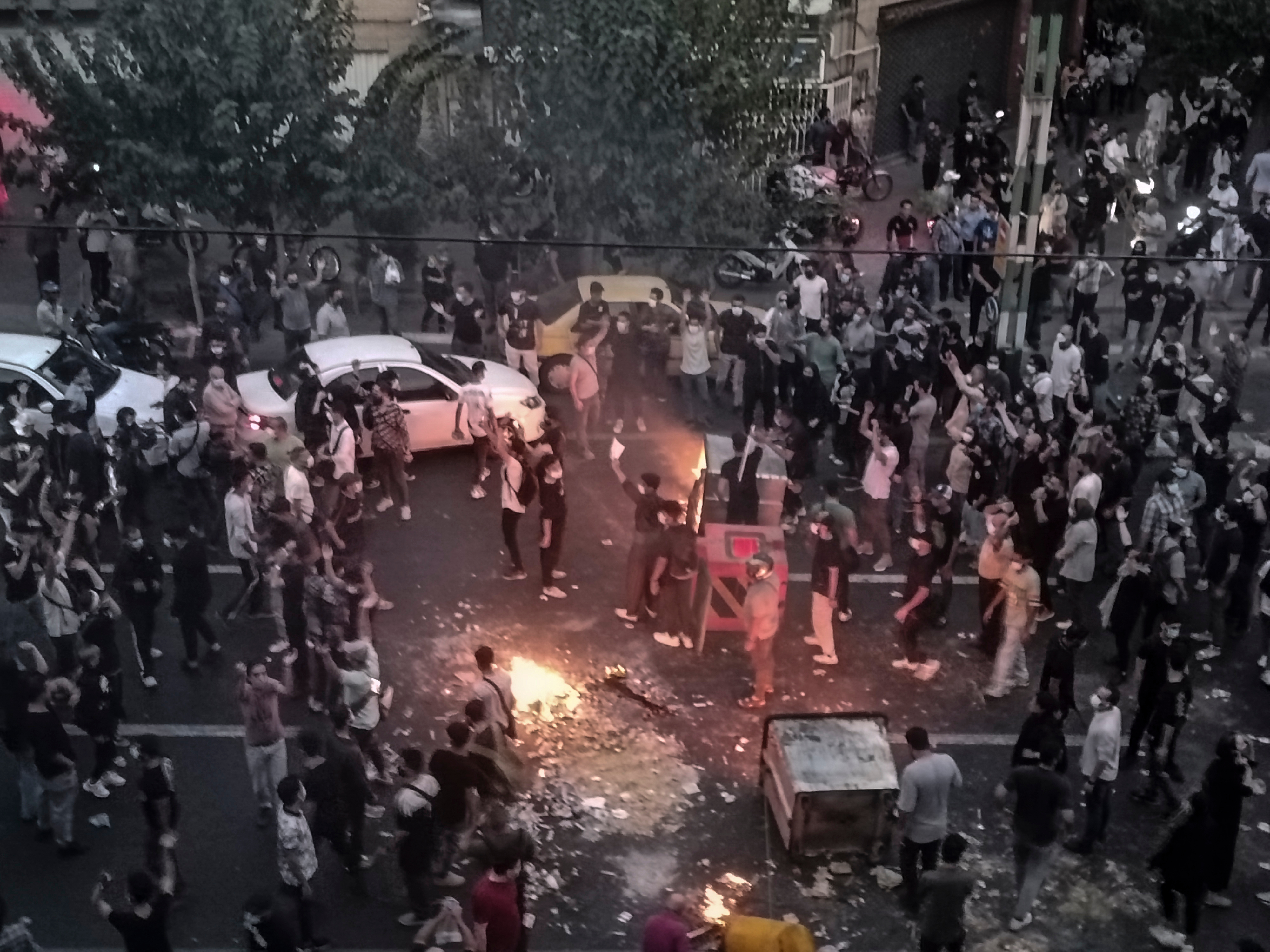 PROTESTS IN IRAN