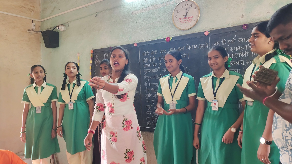 Usha Raje High School Student