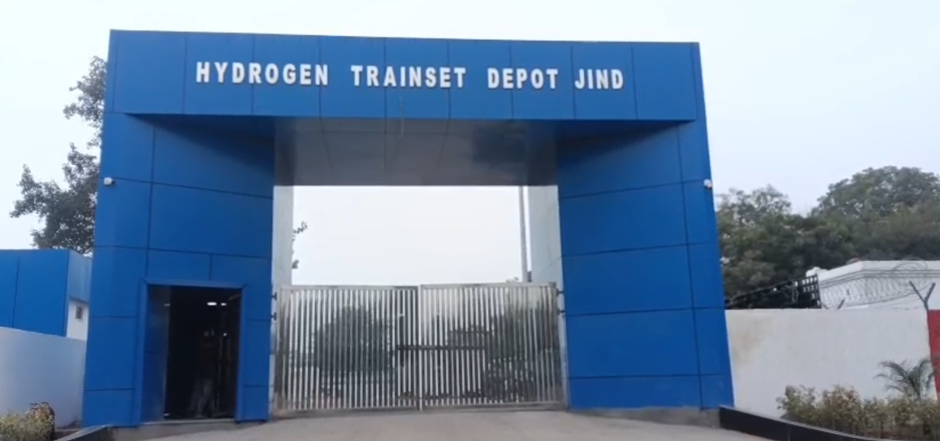 India first hydrogen train in Jind Preparations for the trial begins