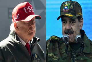 Trump and  Venezuelan President Nicolas Maduro