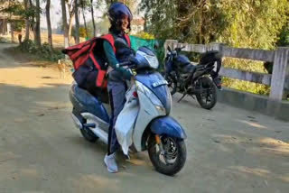 Pahi Das a young woman from Majuli has become an example of positive work culture