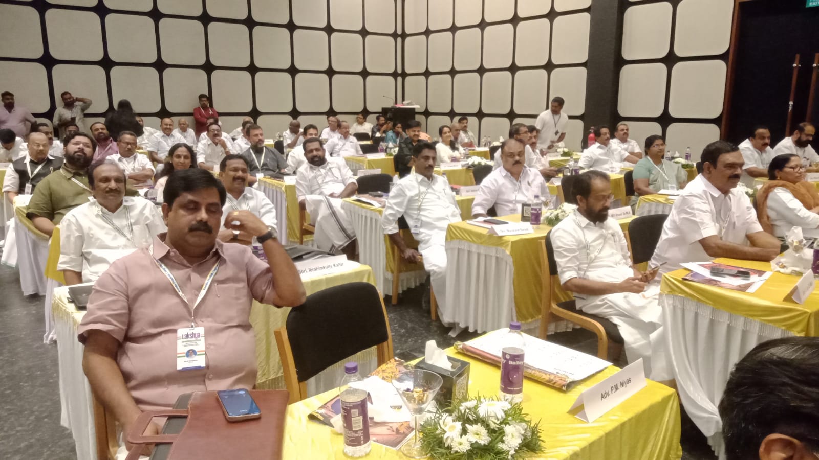 Kerala assembly election news VD Satheesan Wayanad speech Congress Lakshya 2026 camp Sunil Kanugolu election strategy