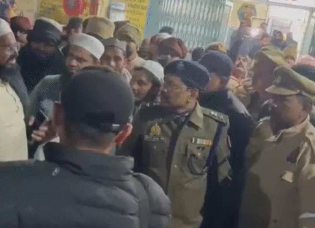 मौके पर पहुंचे एसएसपी.