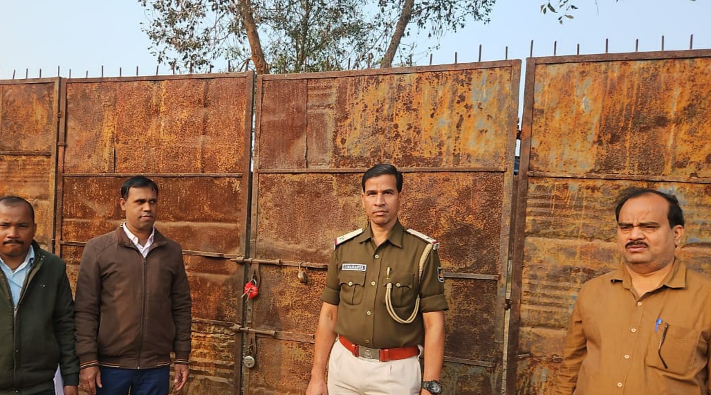 Large quantities of paddy Seized allegedly sourced from Jharkhand stockpiled in Mayurbhanj