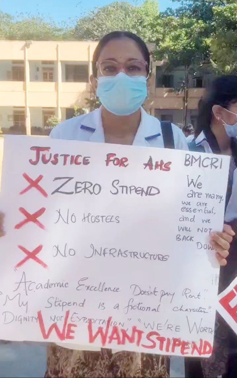 BMCRI Interns' Protest: Govt Says No Stipend, Cites Rules And Administrative Constraints