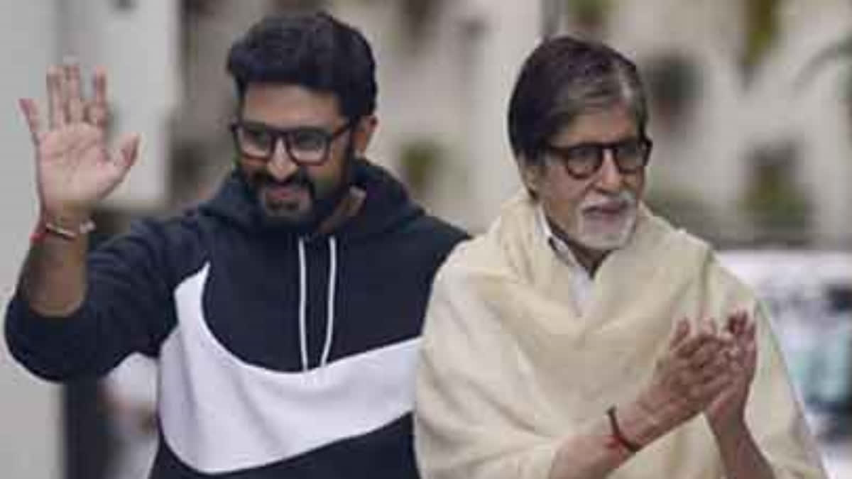 'Not Just Because I Am His Father': Amitabh Bachchan Defends Abhishek Against Nepotism Allegations Father son duo Amitabh Bachchan and Abhishek Bachchan