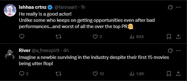 Netizens on nepotism debate