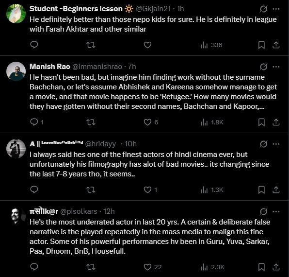 Netizens on nepotism debate