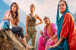 Still from the movie Dhak Dhak - More than roses women need real change