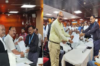 Rajya Sabha Elections 2026 Santrupt Misra  Datteswar Hota file nominations