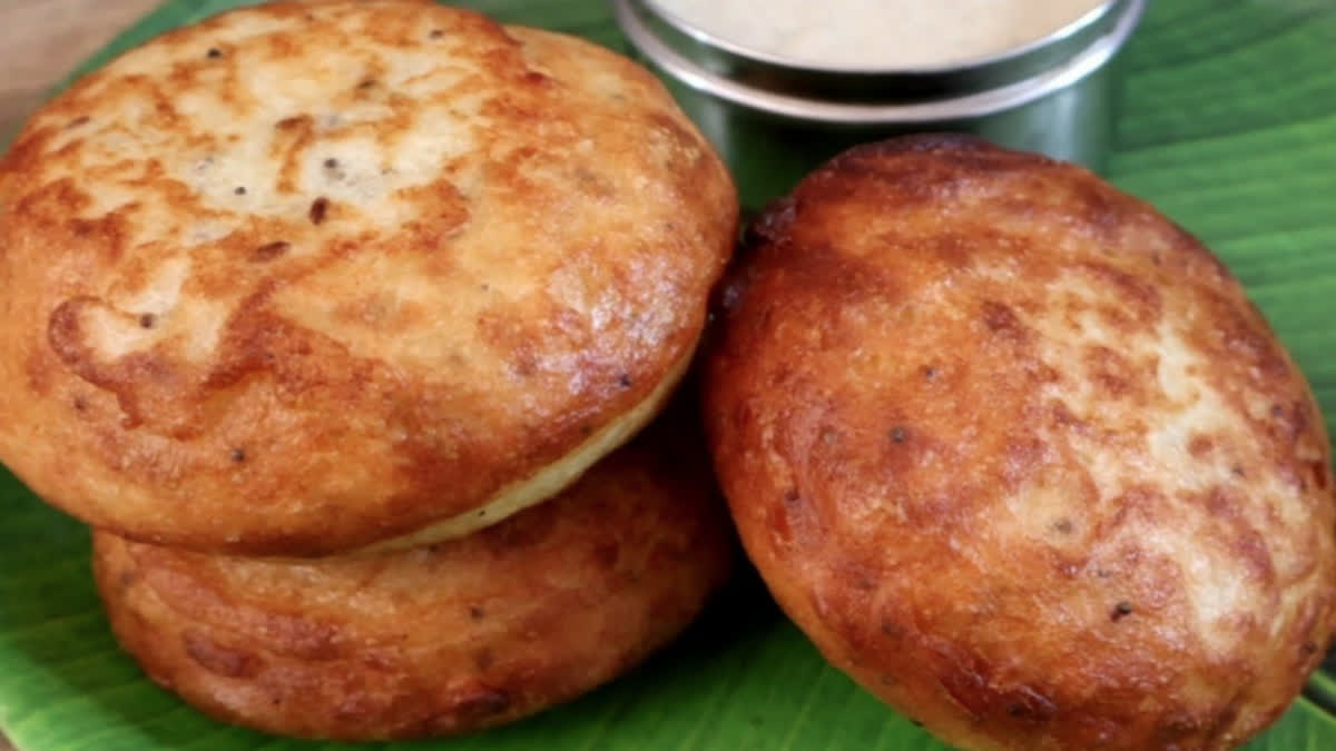 Wheat Rava Bun Dosa