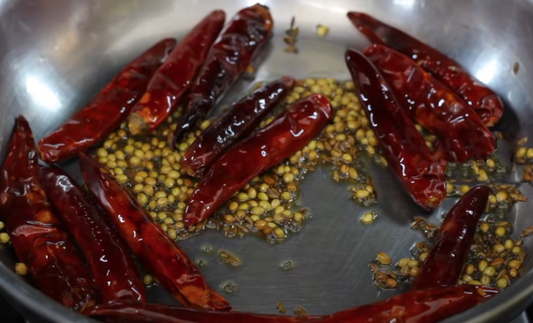 Tomato Yendu Mirchi Pachadi