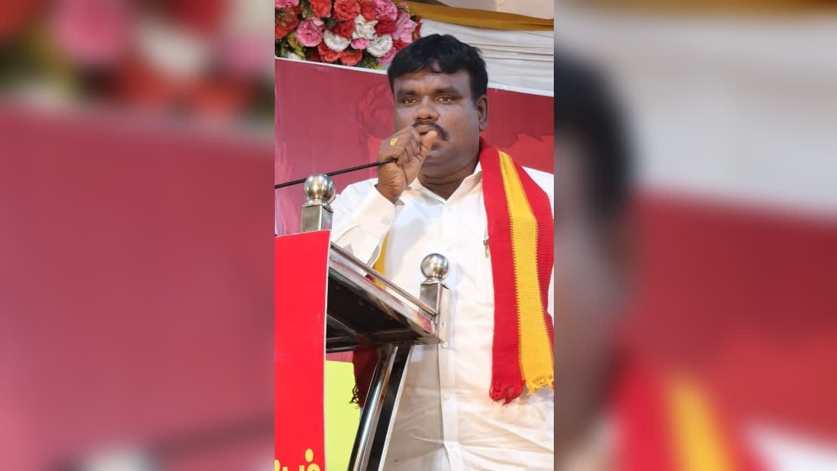 திருவொற்றியூர் தவெக வேட்பாளர் செந்தில்