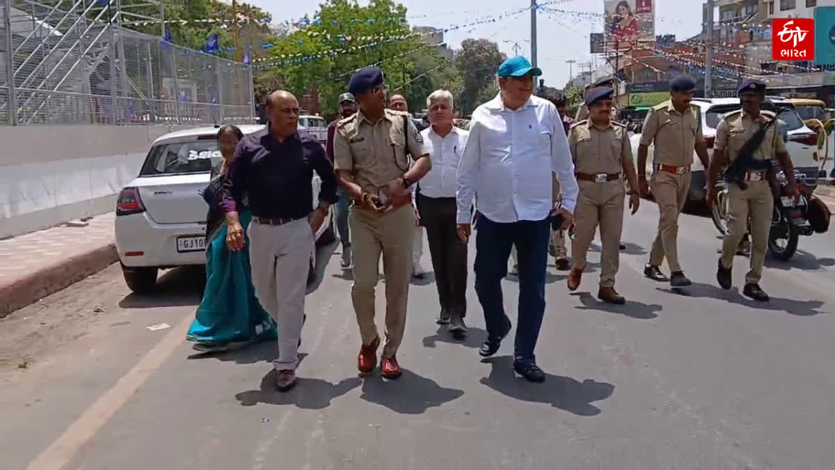 જામનગરમાં PMના પ્રવાસને લઈને રૂટનું નિરીક્ષણ