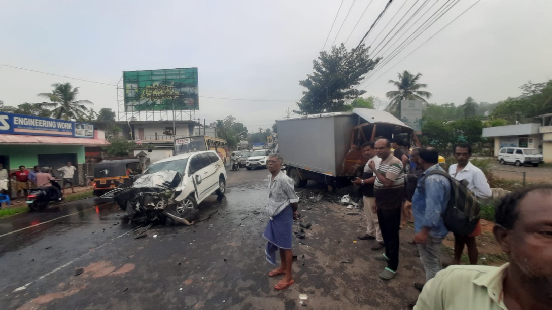 Visual from the accident spot