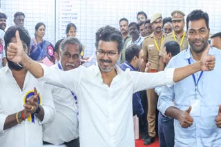 தவெக தலைவர் விஜய்