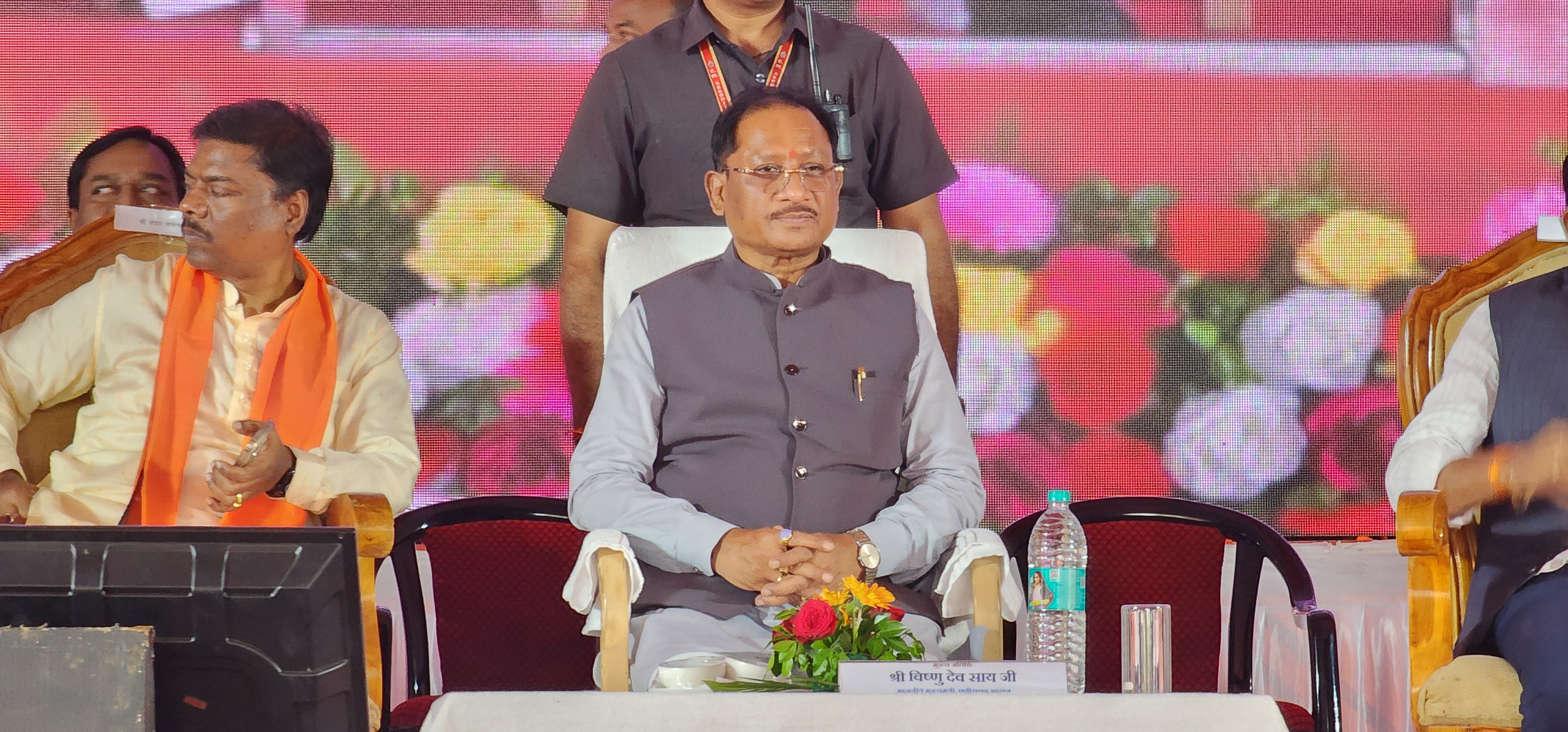 CM Sai emphasizes