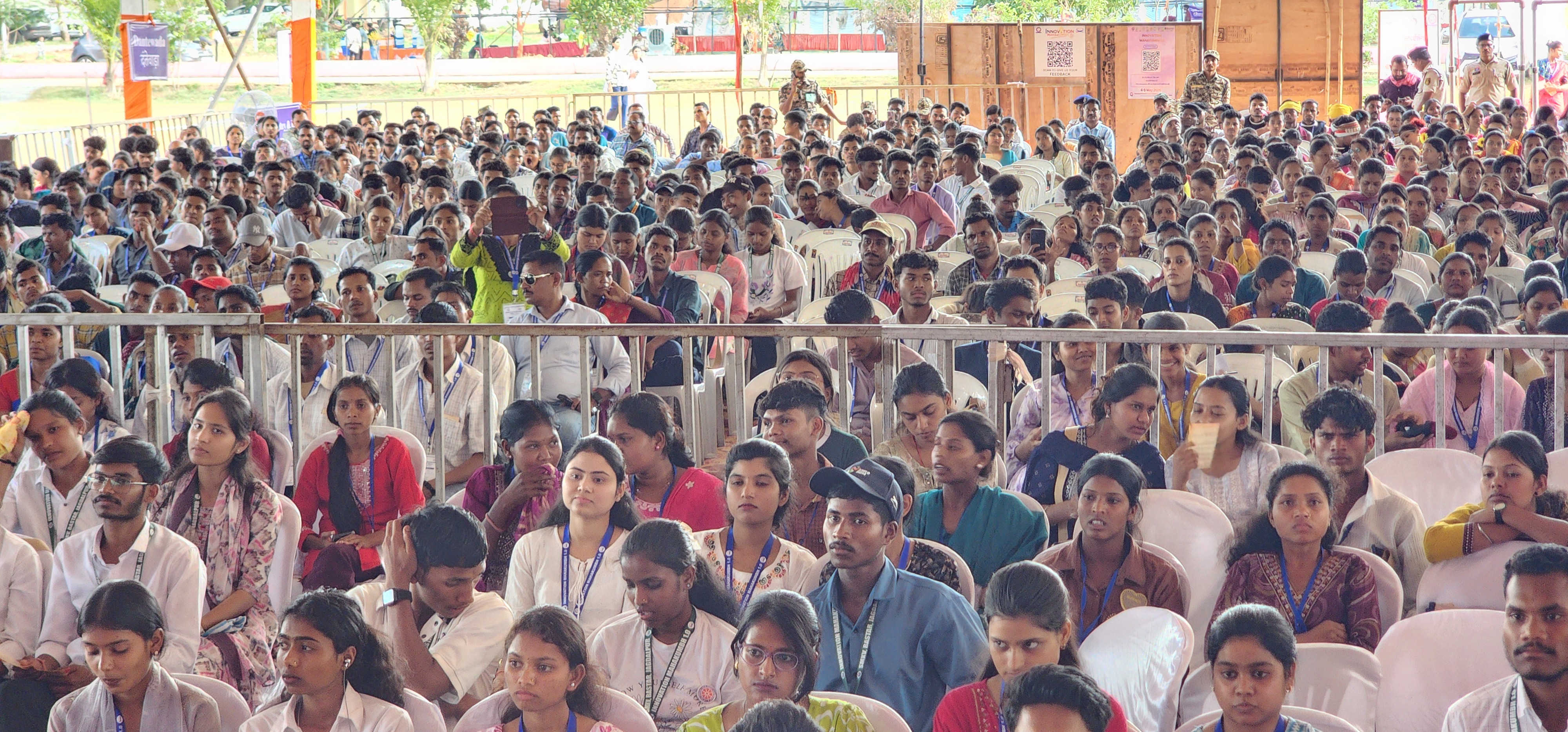 Rehabilitated Naxalites  participated