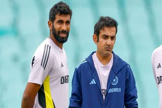 Jasprit Bumrah and Gautam Gambhir