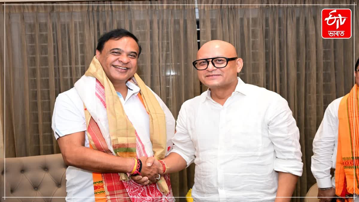 BJP MLA Sushanta Borgohain reaction after receiving a ministerial portfolio