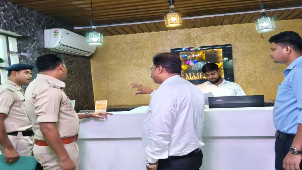 ADMINISTRATION RAIDED IN HOTELS