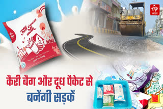 Plastic Waste Roads Construction