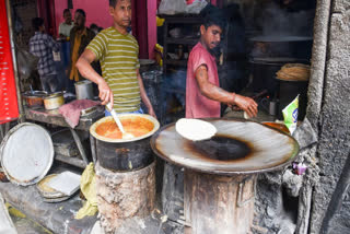 Unhygienic street food