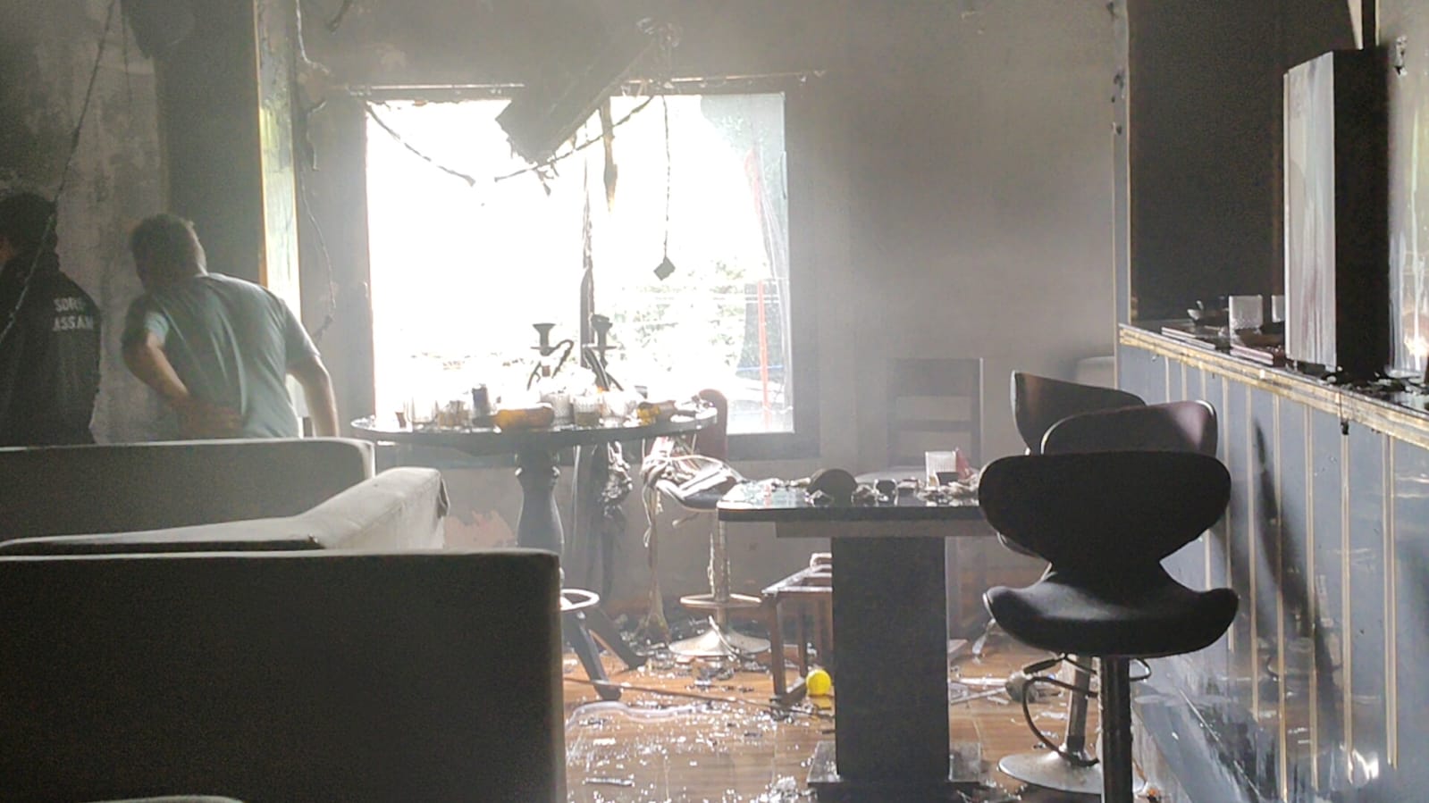 Four members of family charred to death in a midnight house fire in Guwahati Jalukbari area