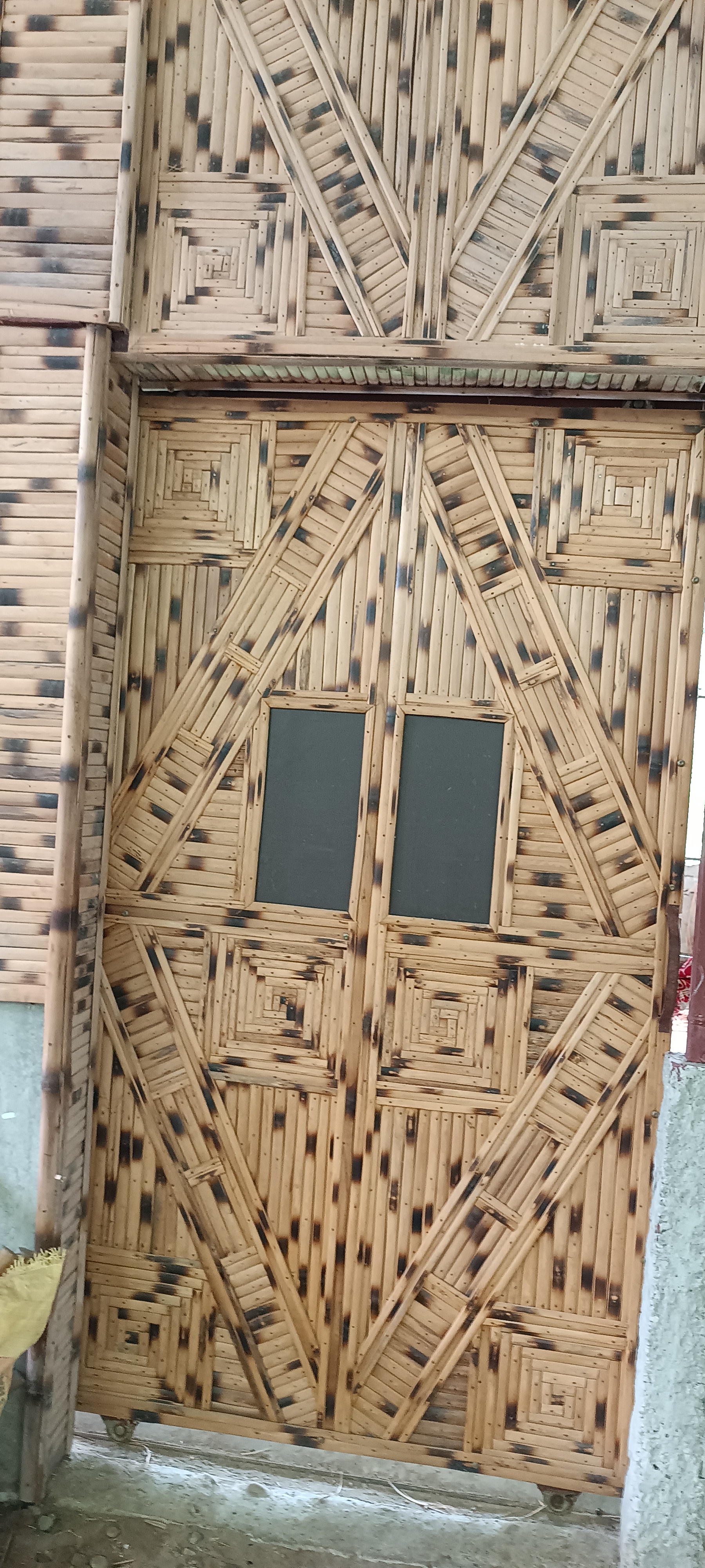 Lakhimpur bamboo cane art