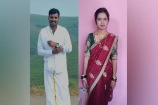 Accused Shiva and deceased woman Vidya