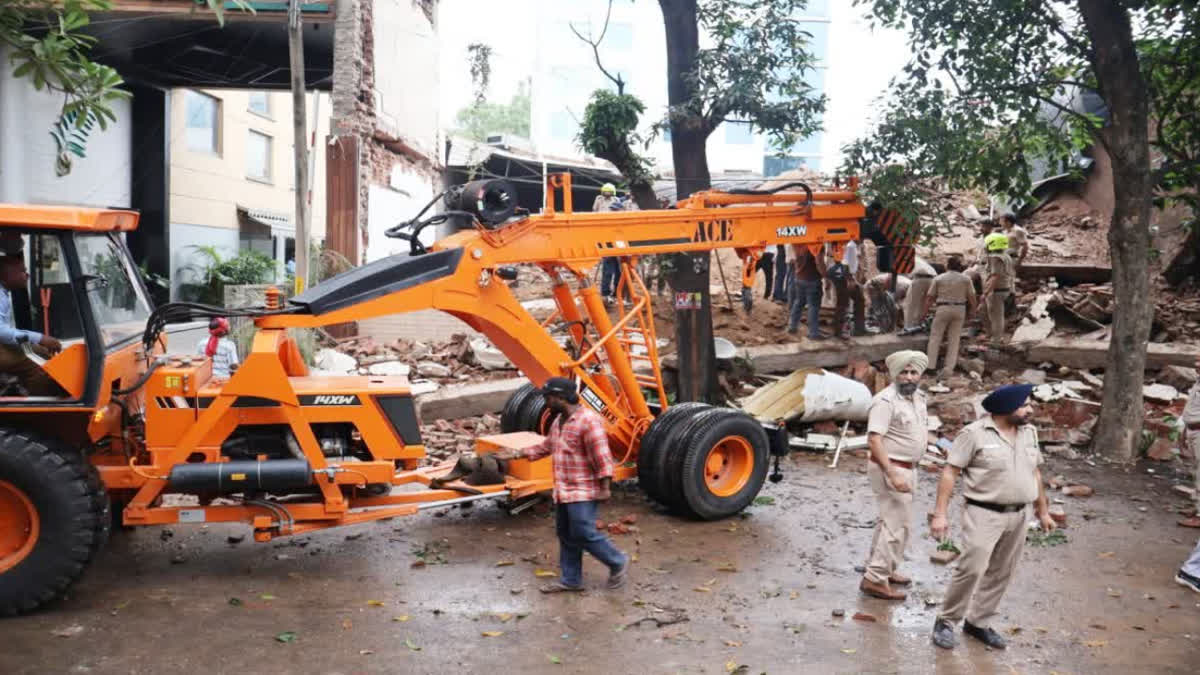 CHANDIGARH BUILDING COLLAPSE UPDATE