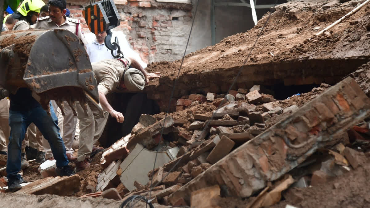 Two Dead Bodies Recovered In Chandigarh Building Collapse After Six-Hour Rescue Mission