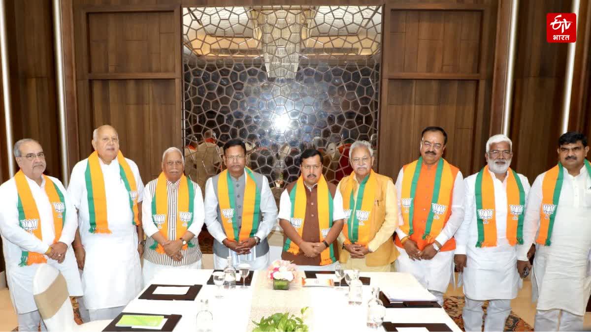 लखनऊ में नितिन नबीन.