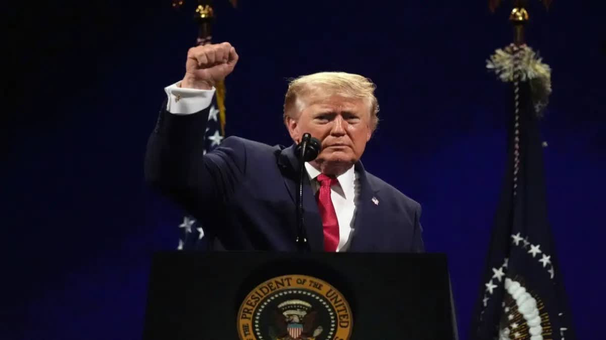 US President Donald Trump addressed the 250th anniversary of the country’s independence.