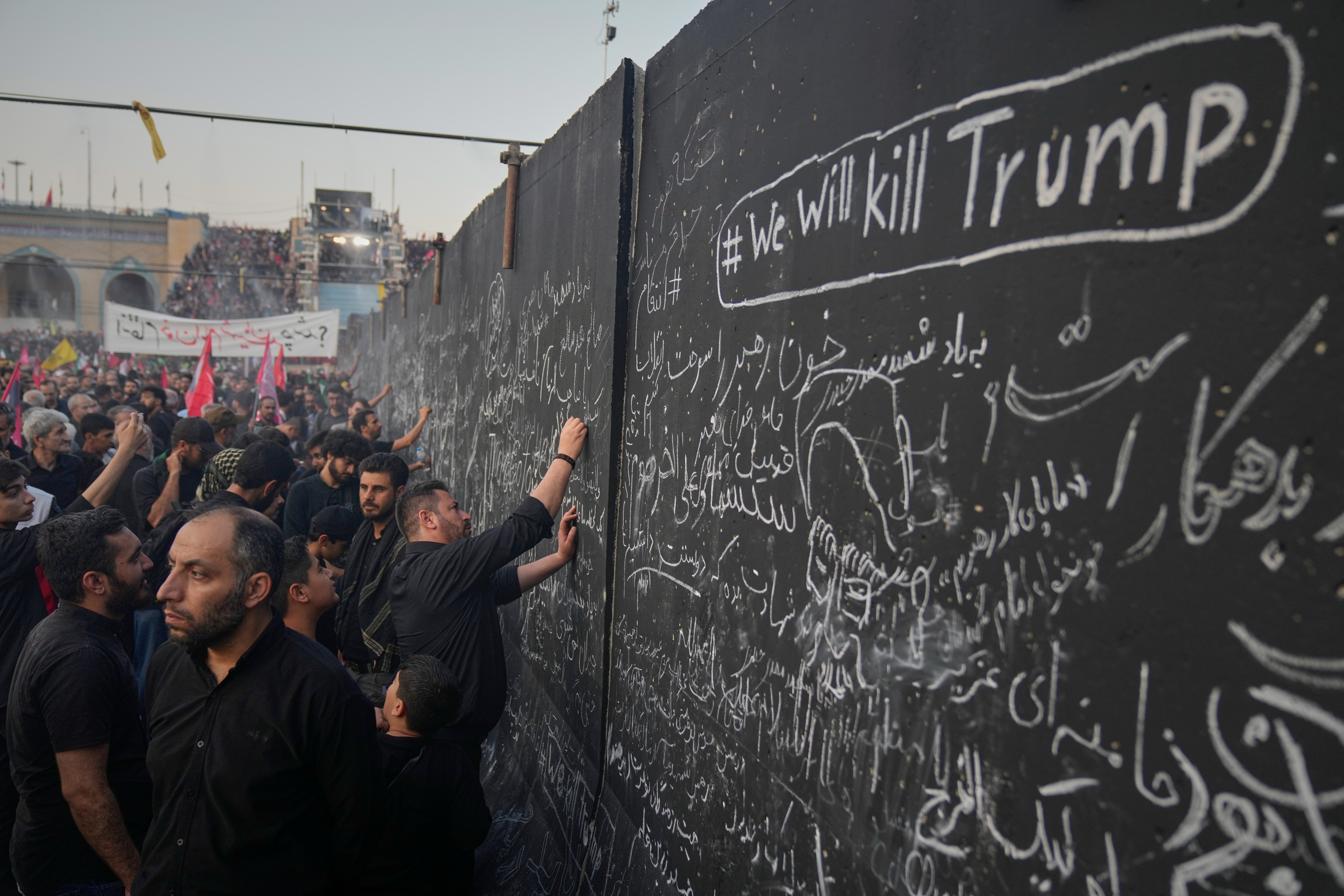 Iranians Wants Trump Death