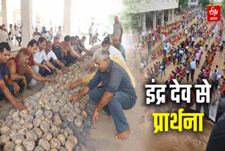 Offering to God for rain