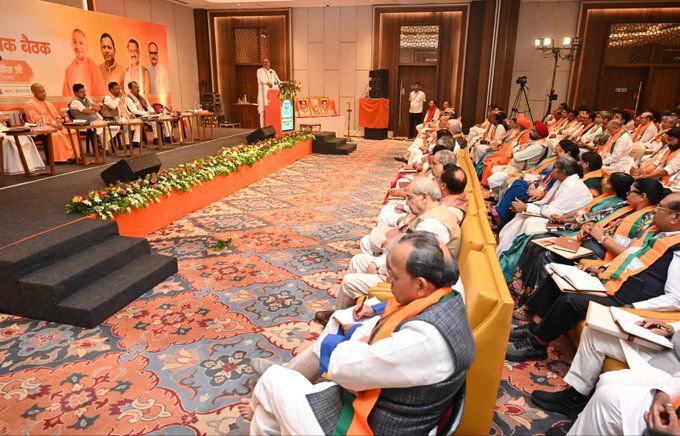bjp national president nitin nabin asked up mp and mla gear up next election 2027