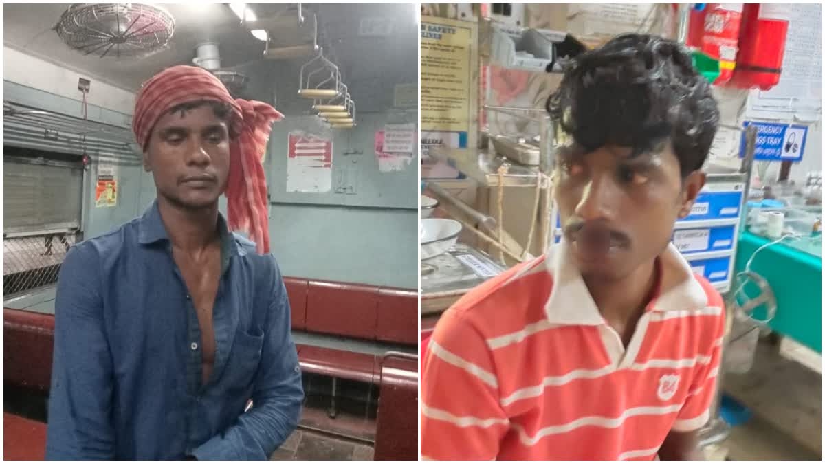 RAIL PASSENGER INJURED